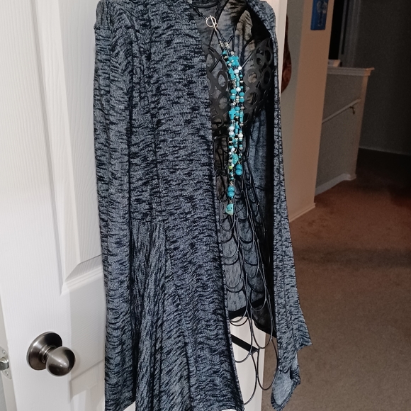 Papaya - Open Front Cardigan - Picture 2 of 7